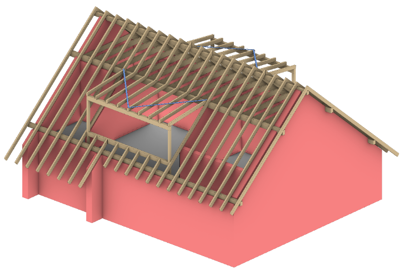 Roof Dormer Structural Design for Private Residence