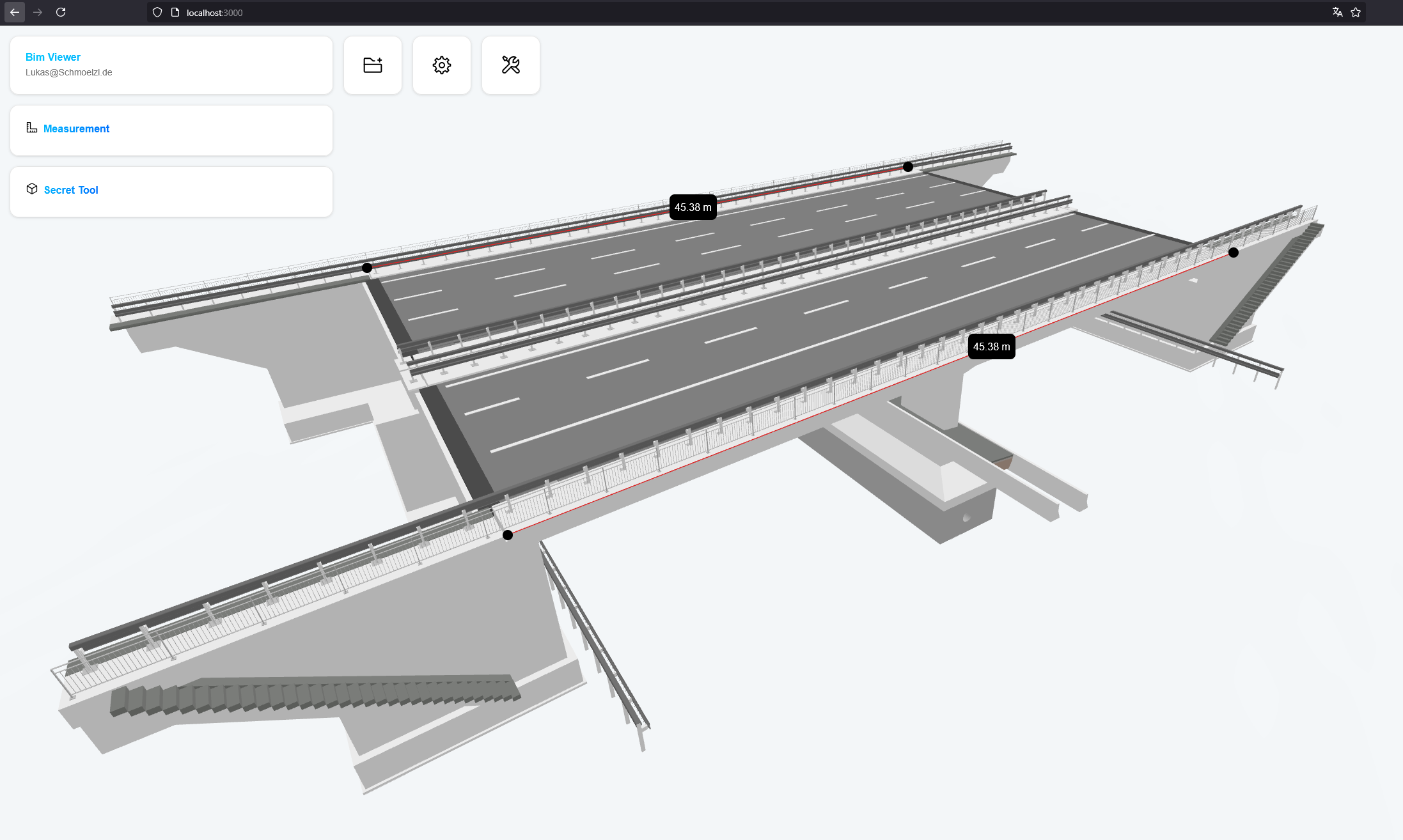 BIM Viewer Screenshot - Messen